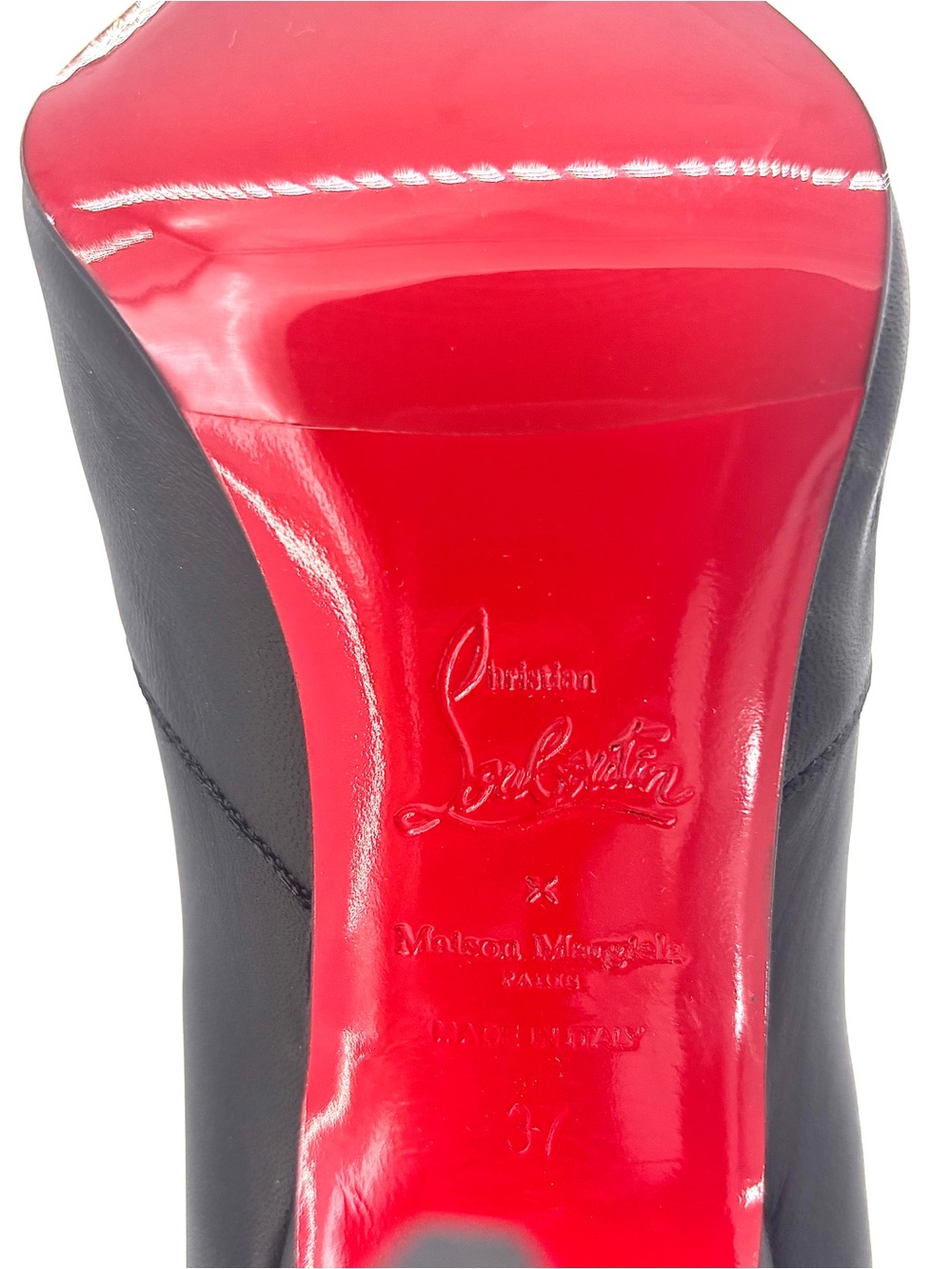 Christian Louboutin x Maison Margiela Xrismarteen 100 Knee High Boots 37 - Picture 9 of 9